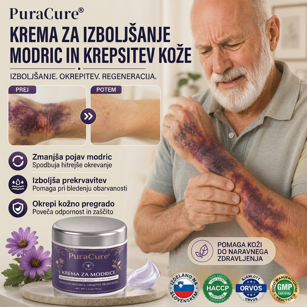 šæšæš100K+ PRODAJ šāāļø ā PuraCureĀ® Krema za obnovo modric in krepitev kože