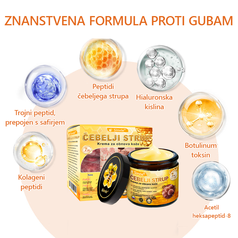 🌿🌿👨‍⚕Sinvie® Krema za obnovo kože z čebeljim strupom | 50 ml | Priporočeno dermatologov