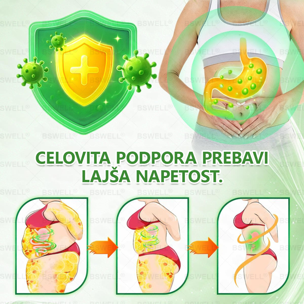🌻🌻BSWELL® Nano mikroneedling shujševalni obliž (Samo enkrat na dan, vidne spremembe v 28 dneh)  ✅ Za debelost, zdravje srca in ožilja, sladkorno bolezen, spalno apnejo, zdravje črevesja, težave s sklepi in še več.