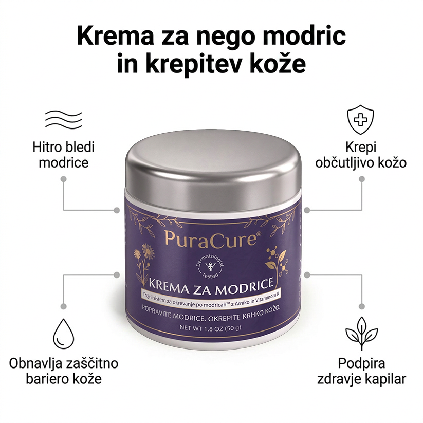 🍃👉100K+ PRODAJ 💁‍♀️ – PuraCure® Krema za obnovo modric in krepitev kože