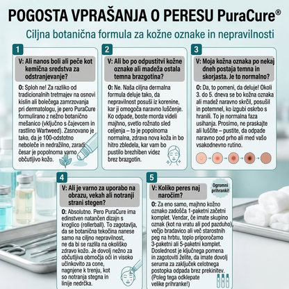 🌿PuraCure®👩‍⚕️ Rezultati so vidni že v 7 dneh! Valjček za odstranjevanje bradavic in drugih kožnih težav | Neboleče in minimalno razmaže.